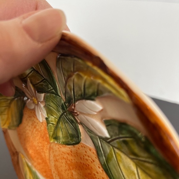 Takahashi Plates San Francisco, Set of 3 Vintage Orange Plates - Picture 9 of 11